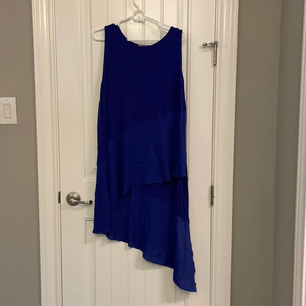 Asymmetrical blouse